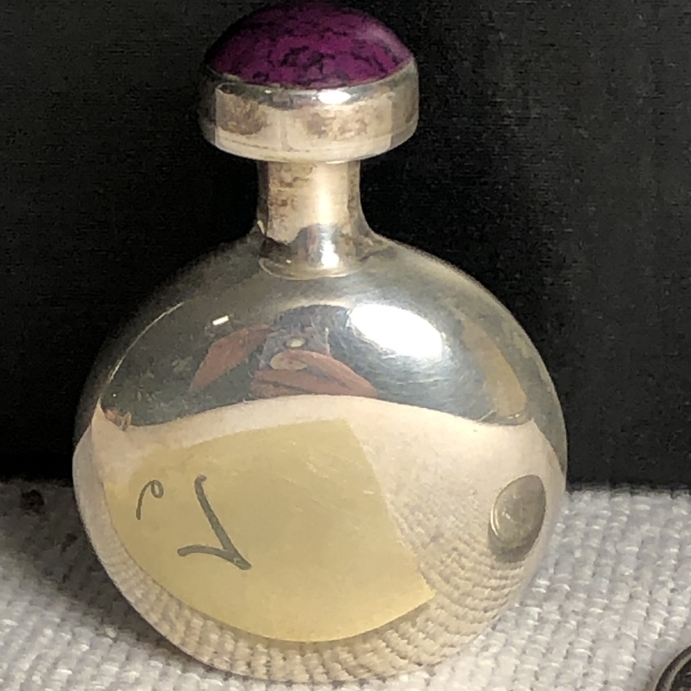 MEXICAN STERLING SILVER MODERNIST PERFUME